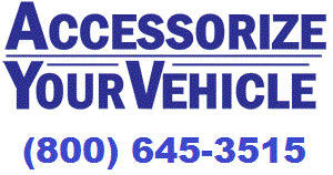 AccessorizeYourVehicle.com Logo with 800 number