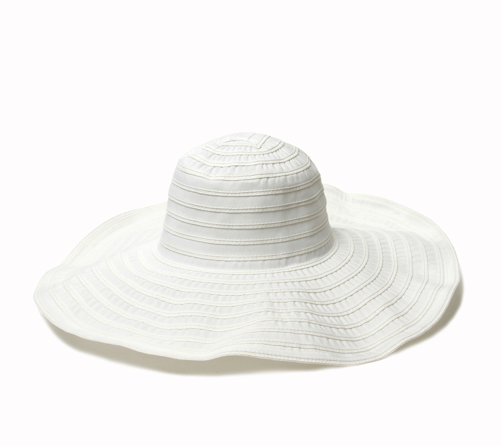 White Bimini Sun Hat