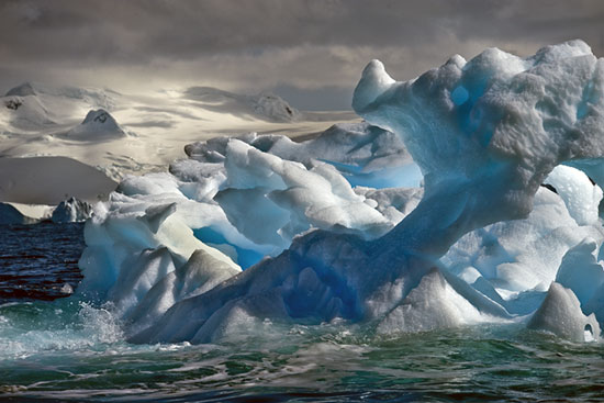 Icebergs and Glaciers: NY Gallery Elisa Contemporary Art Pays Tribute ...
