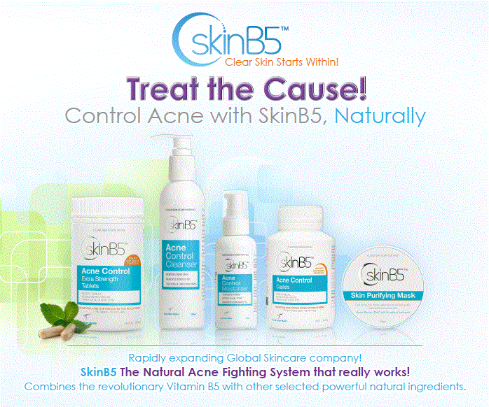 SkinB5 Natural Acne Treatment that Really Works!
