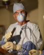 Dr. Richard Steadman performs arthroscopic surgery to delay knee replacement.