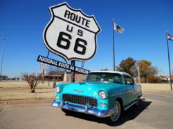 Blacktop Candy's '55 Bel Air - National Route 66 Museum