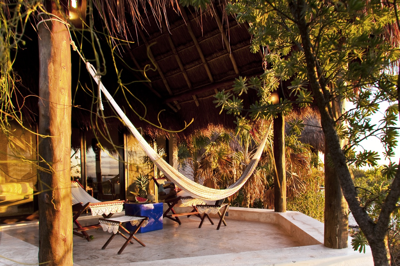The perfect place for a hammock siesta - your bungalow
