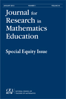 mathematics journal education equity focuses identity council math national power issue research special