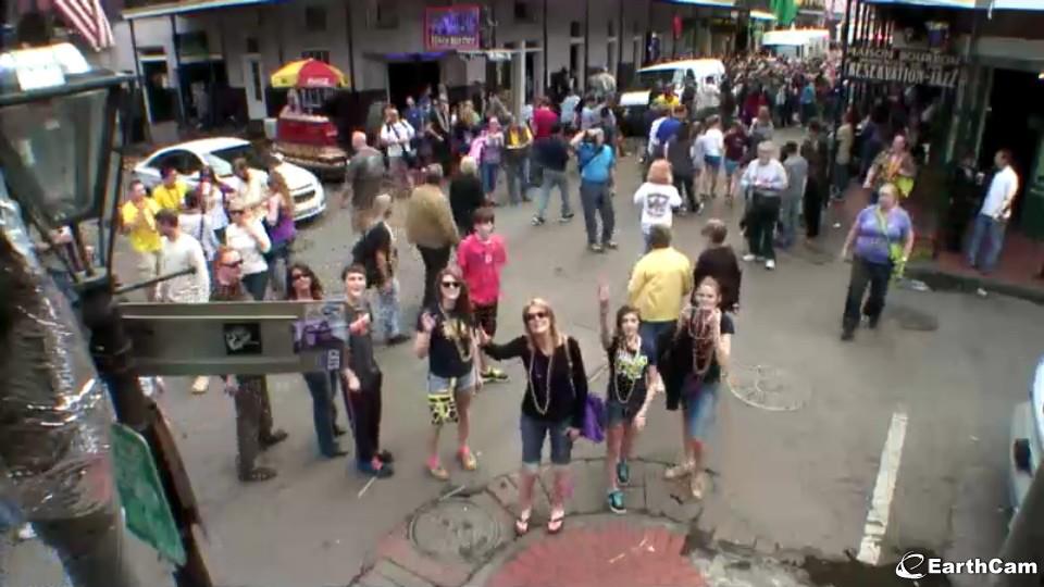 Join Mardi Gras In New Orleans with Live Views from EarthCam