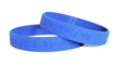 Inexpensive No-Bully wristbands in sizes for adult and youth.