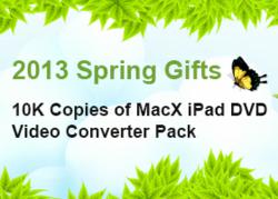 MacX 2013 Spring Promo - 10000 Copies Giveaway