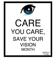 March is Save Your Vision Month