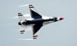 The U.S. Air Force Demonstration Team, the Thunderbirds, perform for the crowd during the 2012 Airpower Over the Midwest air show Sept. 16, 2012, at Scott Air Force Base, Ill. The air show featured nu