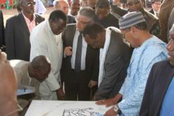 KMR Kankou Moussa Refinery first stone ceremony President dioncouda Traore