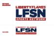 The Liberty Flames Sports Network logo