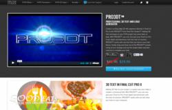 FCPX Text Plugin - Final Cut Pro X 3D Text Effects - Pixel Film Studios - PRO3DT