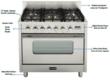 Dual Fuel Kitchen Range From Verona Pro By EuroChef