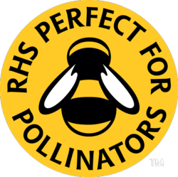 RHS Perfect for pollinators logo