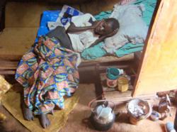 Ugandan palliative care patient