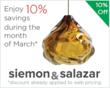 Lightology Offers 10% Off Siemon + Salazar Lighting in March