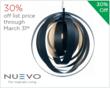 Lightology Offers 30% Off List Price for Nuevo Living through 3/31/13