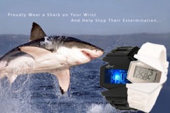 TIMESHARK wristwatch - Stop shark finning now!