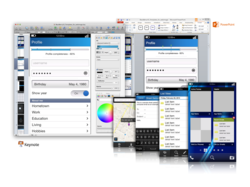 BlackBerry10Templates.com makes it easy to design full color BlackBerry 10 app mockups in PowerPoint and Keynote.