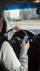 Text messaging while driving
