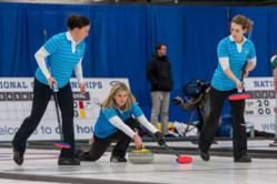 Team E. Brown, the US Women's Curling Team, competes at the Women's World Curling Championships this week in Latvia