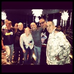 Michael Wheels Parise, Andrew Dice Clay, Joe Rogan, Jim Norton, Anthony from O&A and Bob Kelly Hanging in Las Vegas at the Riviera Hotel and Casino.