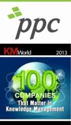 PPC again chosen for KMWorld 2013 - Top 100 Companies That Matter in Knowledge Management