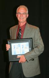 Randal Ferman, VP ekwestrel corp, recognized by the Hydraulic Institute at their 2013 annual meeting in Florida.