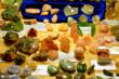 Knowledgeable gem and mineral dealers from throughout the US exhibit at the Expo.