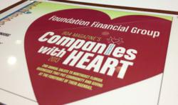 Foundation Financial Group Named Company with Heart