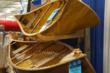 Wooden Canoes and Kayaks at Rutabaga and Canoecopia delight customers.