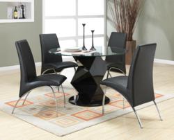 Round Glass Dining Table