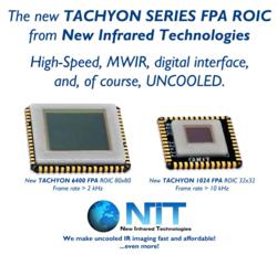 The new TACHYON FPA SERIES: larger resolution, high-speed, MWIR, digital interface and uncooled