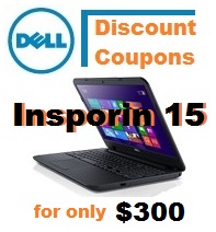 Dell $300 Inspiron 15 Coupon