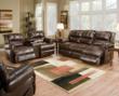 Lane 323 Evans Sofa Collection in Brown Leather