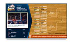 March Madness Digital Signage Template