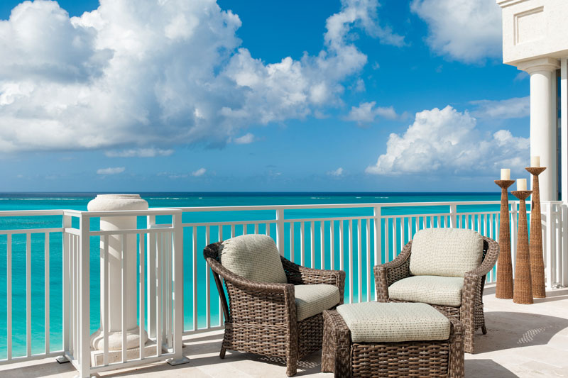 The Venetian on Grace Bay's penthouse suites also offer stunning patios.