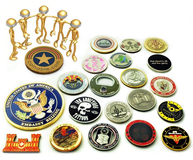 Coinable.com Celebrates 10 Years Creating Challenge Coins, Military Coins  and Other Custom Coins