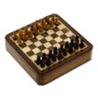 Indian art wooden chess set