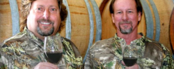 WildGameWine.com owners Steve Mayer and Richard Rusin