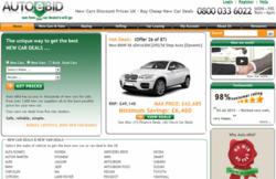 AutoeBid - New car deals service for sale