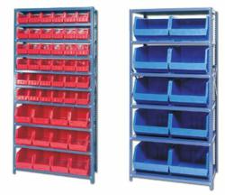 Shelving With Bins