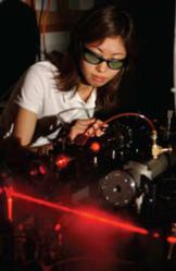 A new undergraduate degree in photonics science and engineering is being offered at the University of Central Florida. (Photo: UCF)