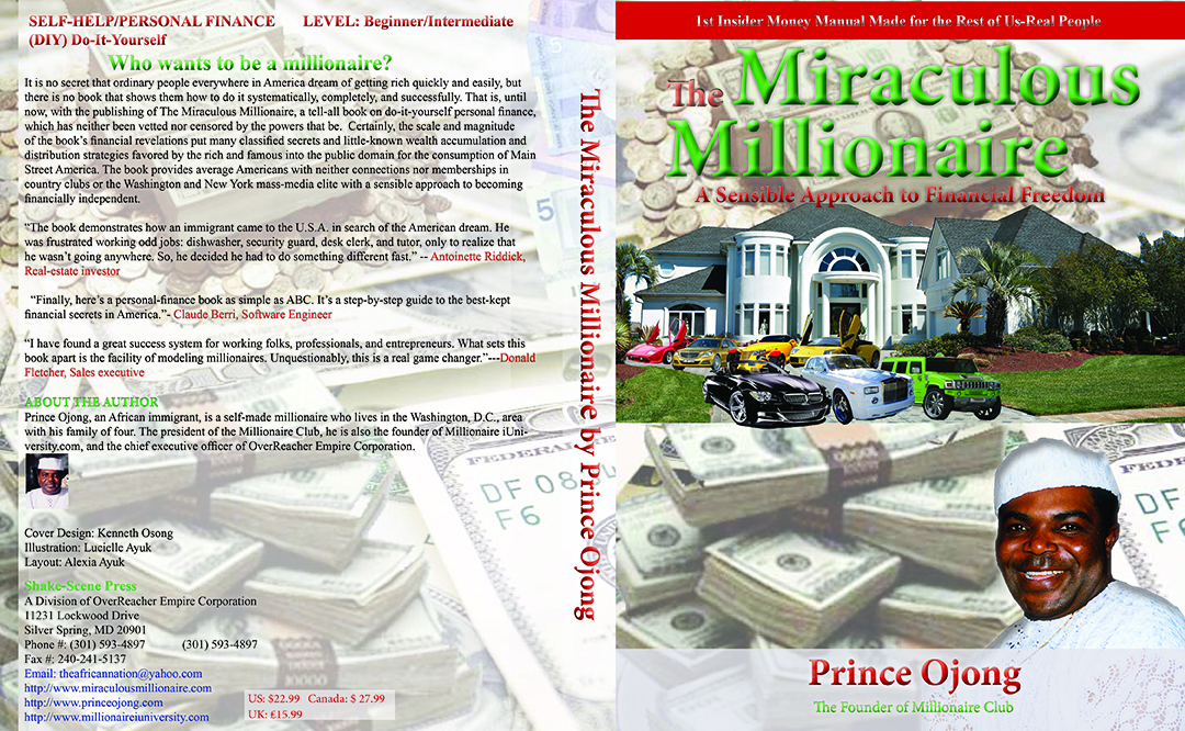 The Front Cover of The Miraculous Millionaire