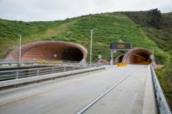 Devil's Slide Tunnels in San Mateo County, Calif.