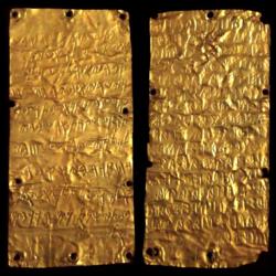 Gold tablets