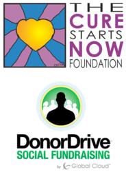 The Cure Starts Now DonorDrive Logos