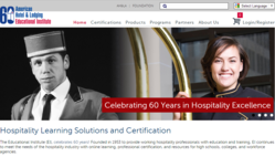 American Hotel & Lodging Educational Institute,  hospitality training programs website