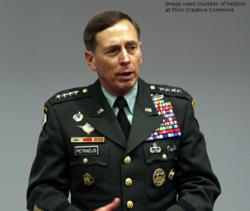 Gen. Petraeus speaks to cadets at Georgia Tech in 2010.