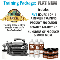 Natural Glow Platinum Spray Tan Business Training Package
